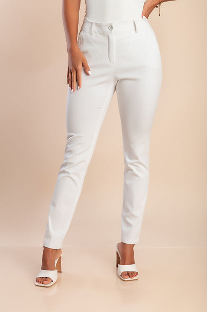 Pantaloni di cotone, bianchi