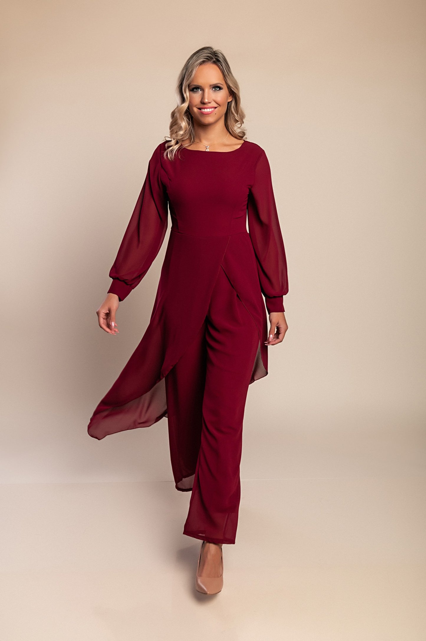 Tuta elegante, blu scuro