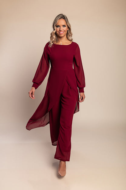 Tuta elegante, blu scuro