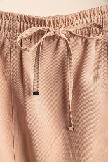 Gonna taglie forti, beige