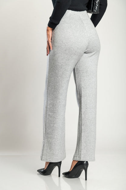 Pantaloni lunghi eleganti, bianchi