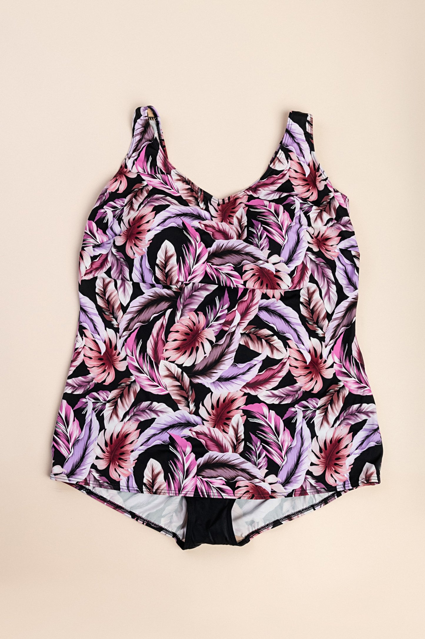 Costume da bagno taglie forti, nero