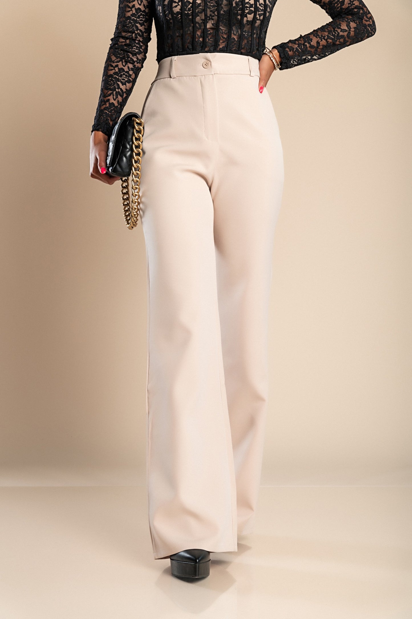 Pantaloni lunghi eleganti  Culiacan, beige