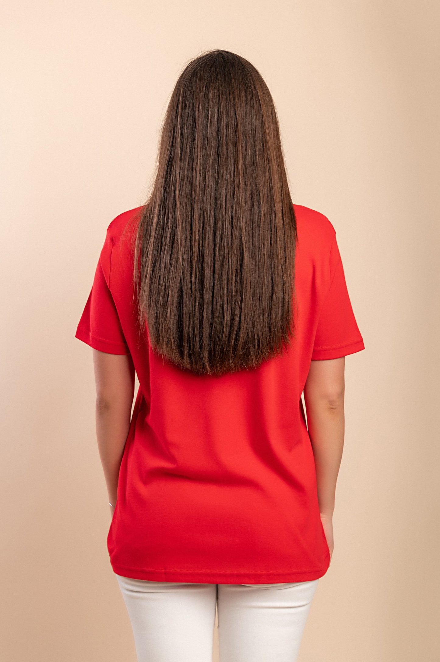 Maglietta in cotone, nera