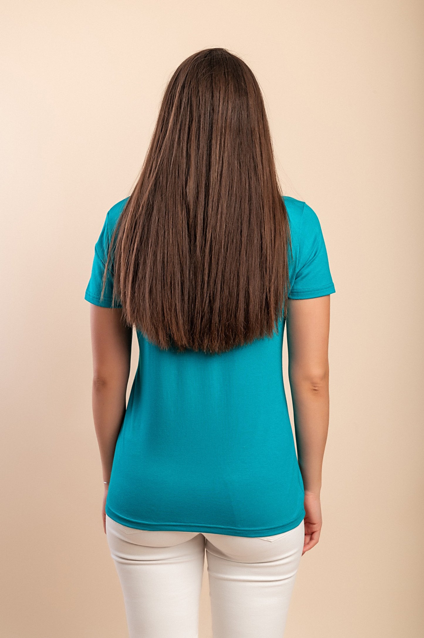 T-shirt stampata, arancione