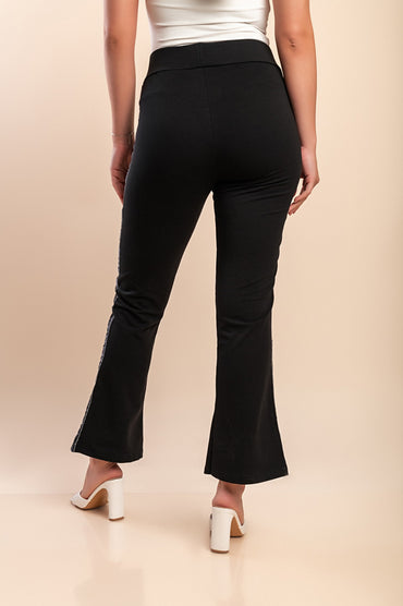 Pantaloni di cotone, neri