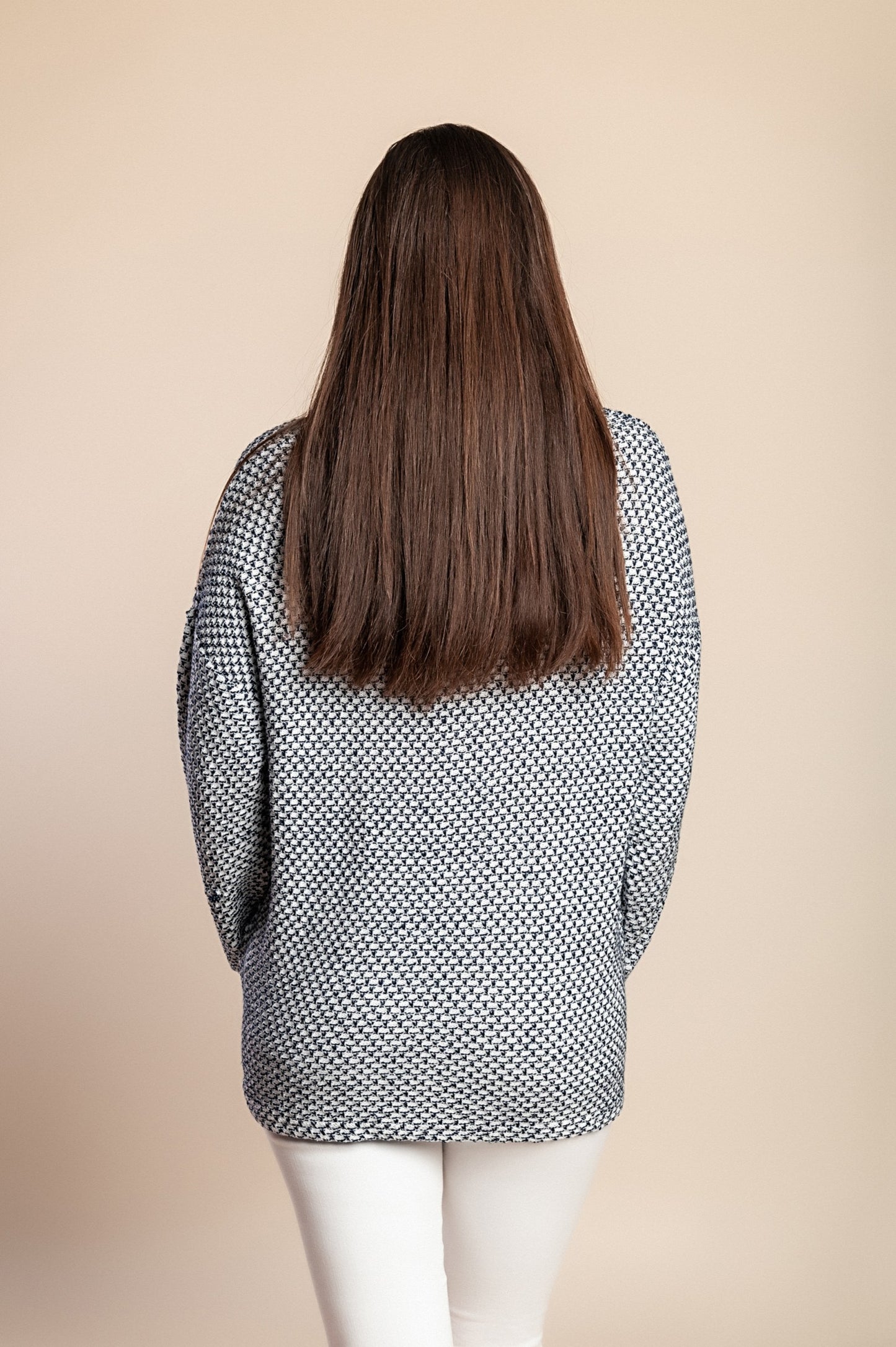 Tunica taglie forti, blu scuro