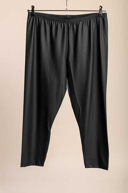 Pantaloni skinny taglie forti, neri