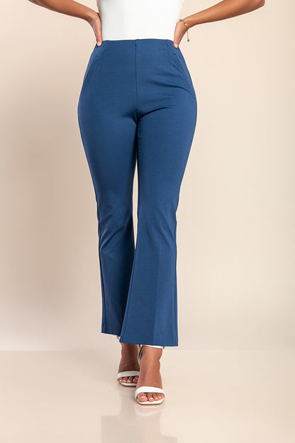 Pantaloni eleganti in cotone, neri
