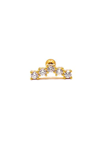 Mini orecchino elegante, ART944, colore oro