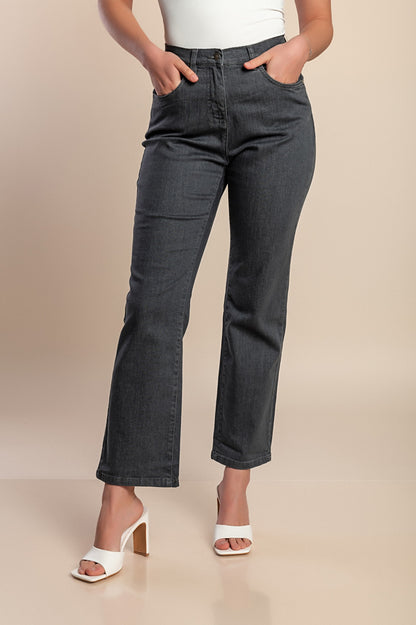 Jeans taglie forti, grigi
