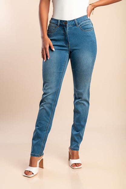 Jeans skinny, azzurro