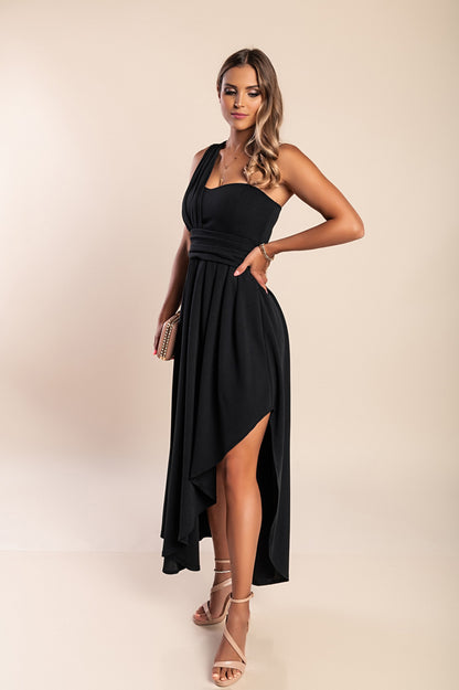Abito maxi elegante, rosa chiaro