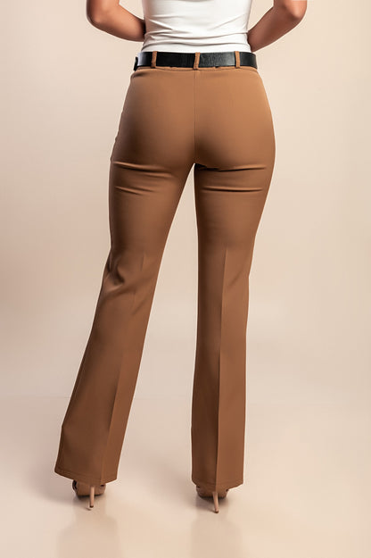 Pantaloni eleganti dal taglio dritto, neri
