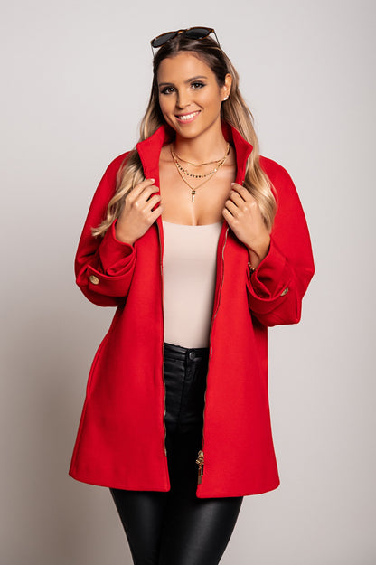 Cappotto elegante Albineya, nero
