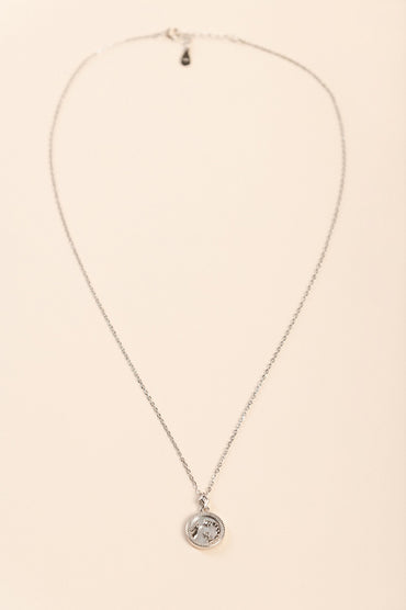Collana con pendente, SCORPIONE, argento