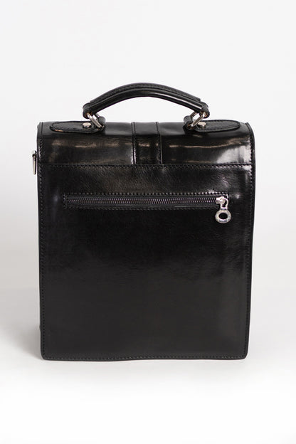 Borsa in pelle naturale Afrodita, marrone