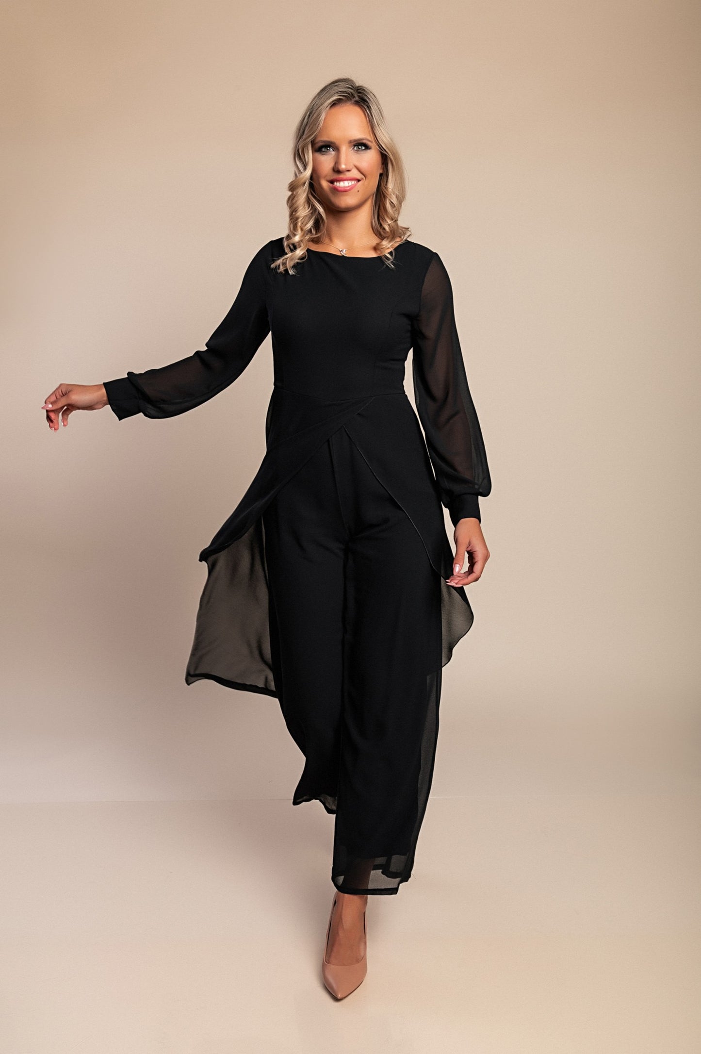 Tuta elegante, blu scuro