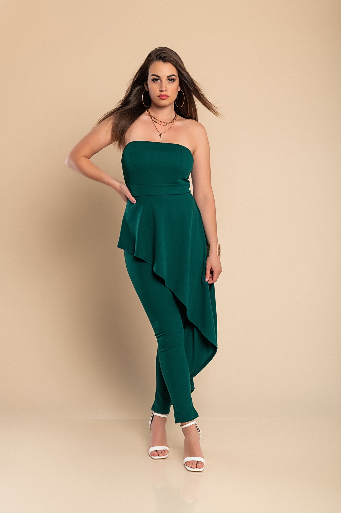 Tuta elegante Ema, verde