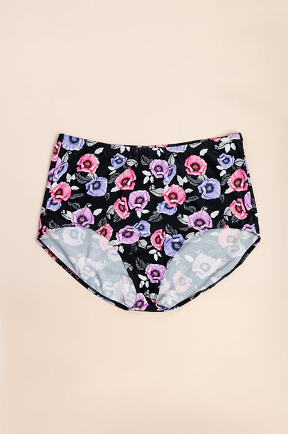 Costume da bagno taglie forti - slip, nero
