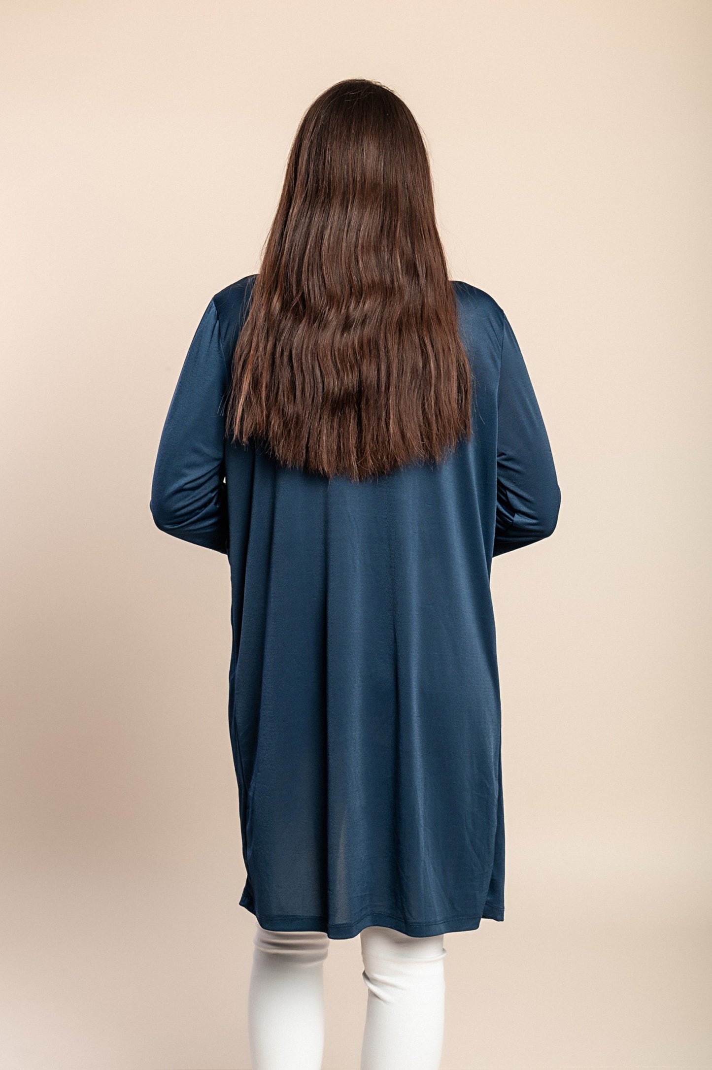 Cardigan a maniche lunghe, blu