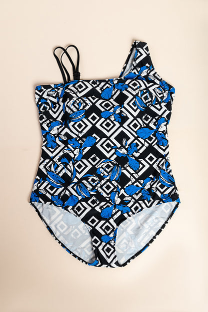 Costume da bagno taglie forti, bianco