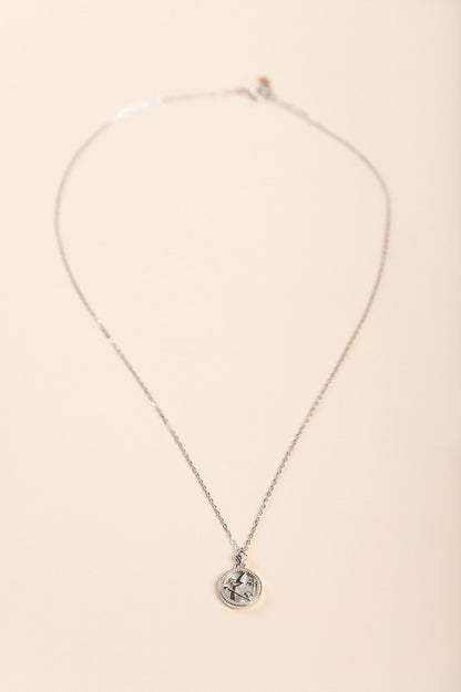 Collana con pendente, SAGITTARIO, argento