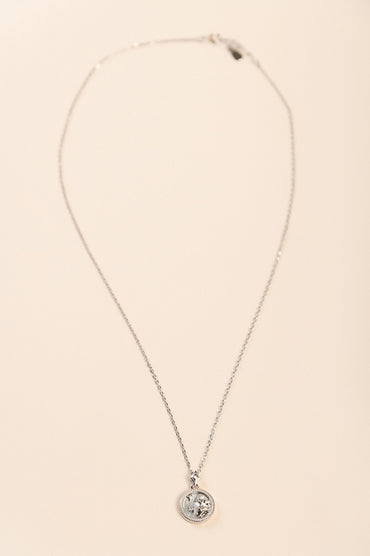 Collana con pendente, LEONE, argento