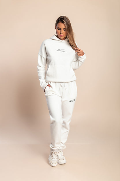 Tuta in cotone due pezzi, nera