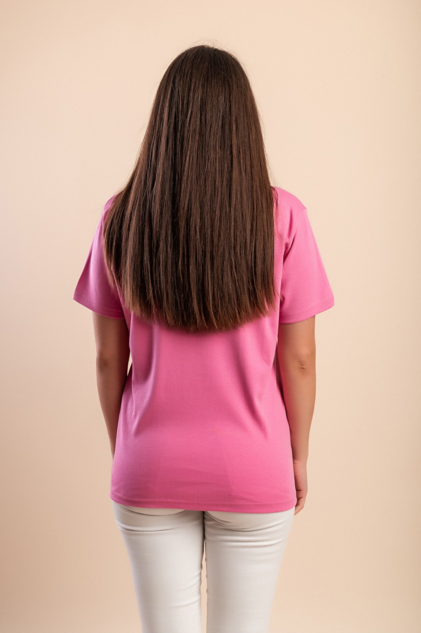 T-shirt in cotone con stampa, verde