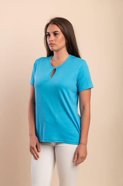 Maglietta di cotone, rossa