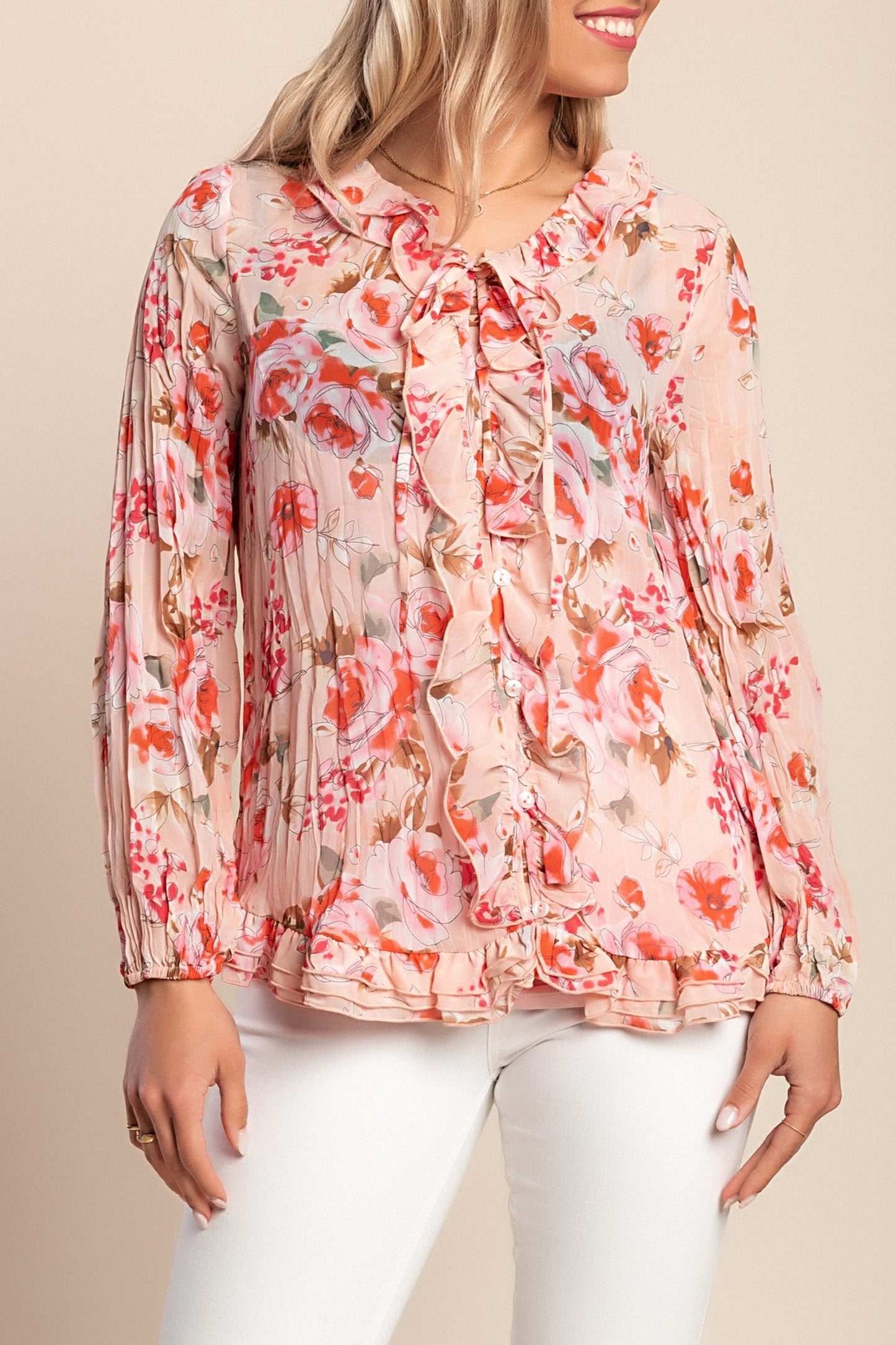 Completo camicetta, rosa chiaro