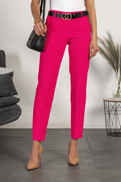 Pantaloni eleganti lunghi con pantalone dritto Tordina, nero