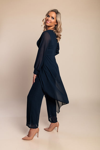 Tuta elegante, blu scuro