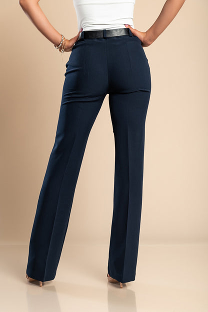 Pantaloni eleganti dal taglio dritto, neri