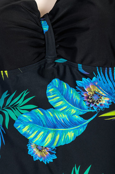 Costume da bagno taglie forti, nero