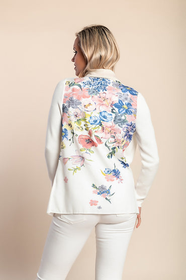 Cardigan, bianco