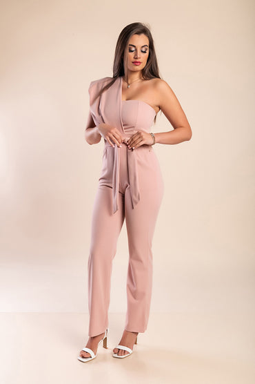 Tuta elegante Chia, rosa antico
