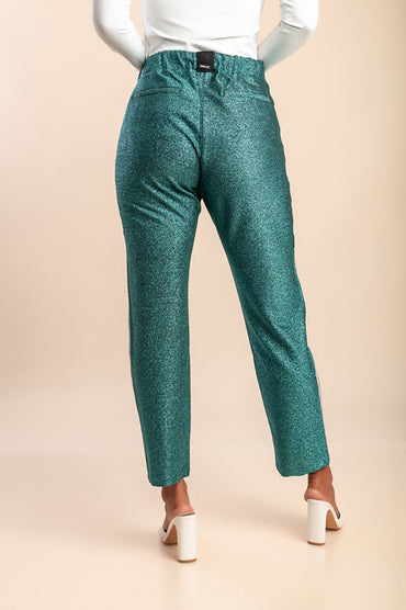 Pantaloni eleganti con cintura, verdi