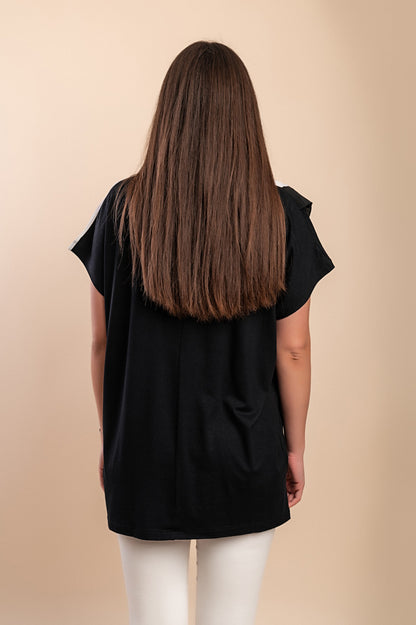 Tunica stampata, rossa