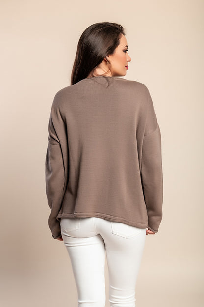 Maglione, marrone