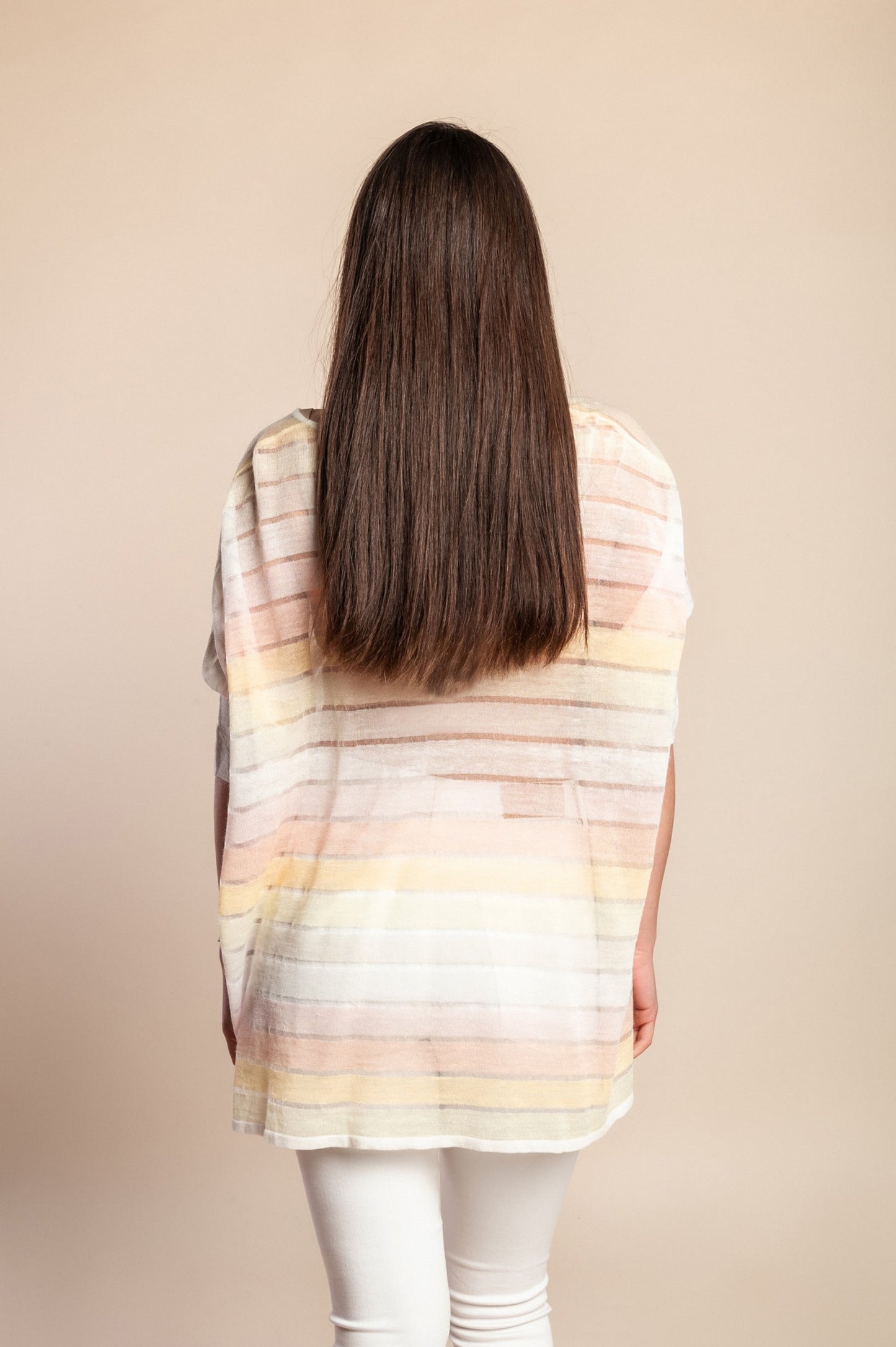 Top trasparente, crema