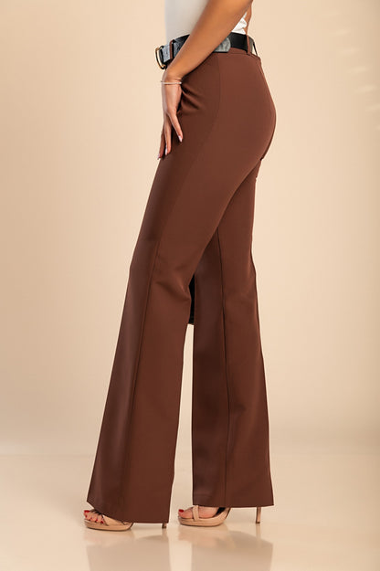 Pantaloni eleganti dal taglio dritto, neri