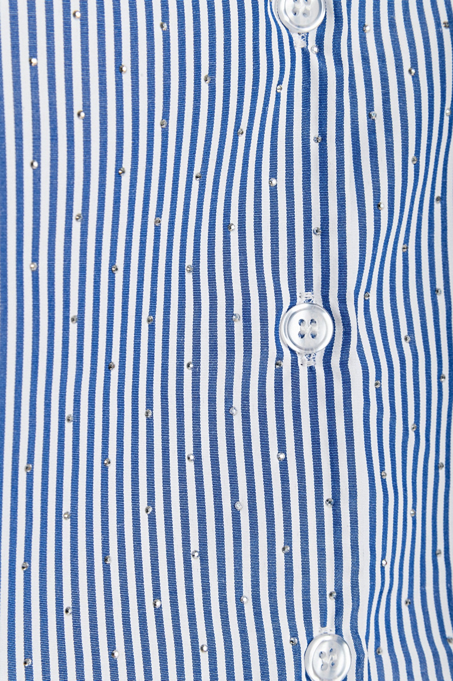 Camicia a righe, blu scuro