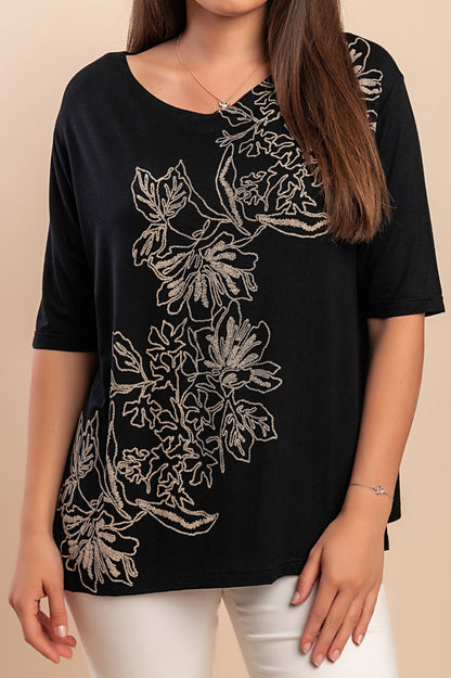 T-shirt stampata, bianca