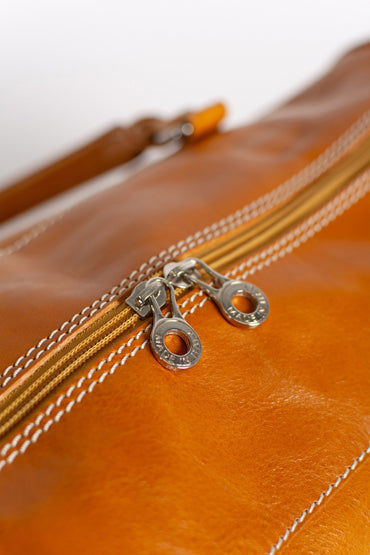 Borsa in pelle naturale Ava , marrone chiaro