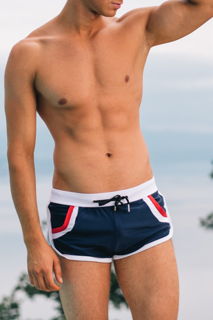 Costume da bagno da uomo, blu scuro