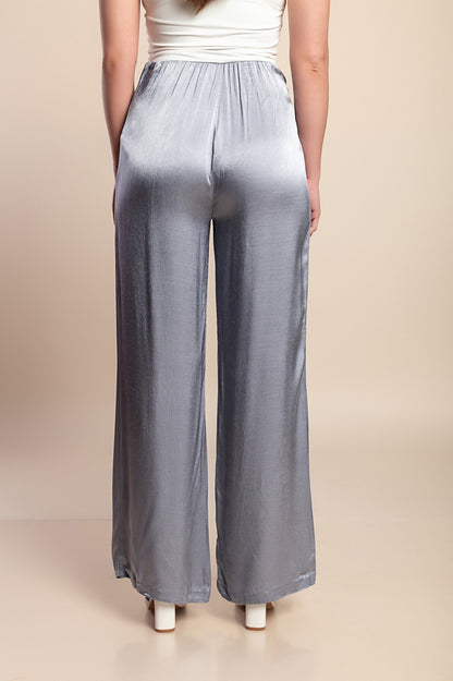 Pantaloni lunghi eleganti, grigio chiaro