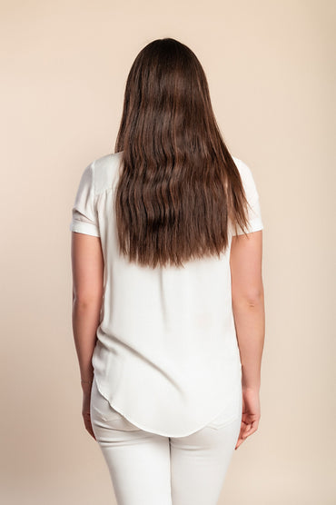 Maglietta a maniche corte, bianca