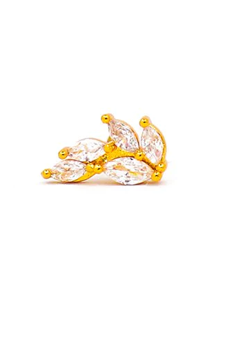 Mini orecchino elegante, ART965, colore oro